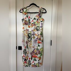 Boutique floral midi dress